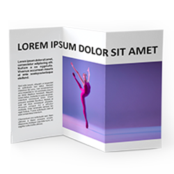 ulotki składane ikona