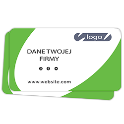 Wizytówki z zaokrąglonymi rogami ikona
