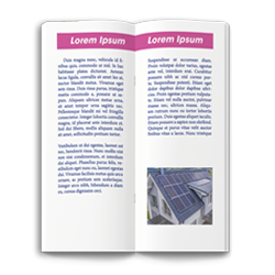 Katalogi szyte w formacie DL czyli 99x210mm